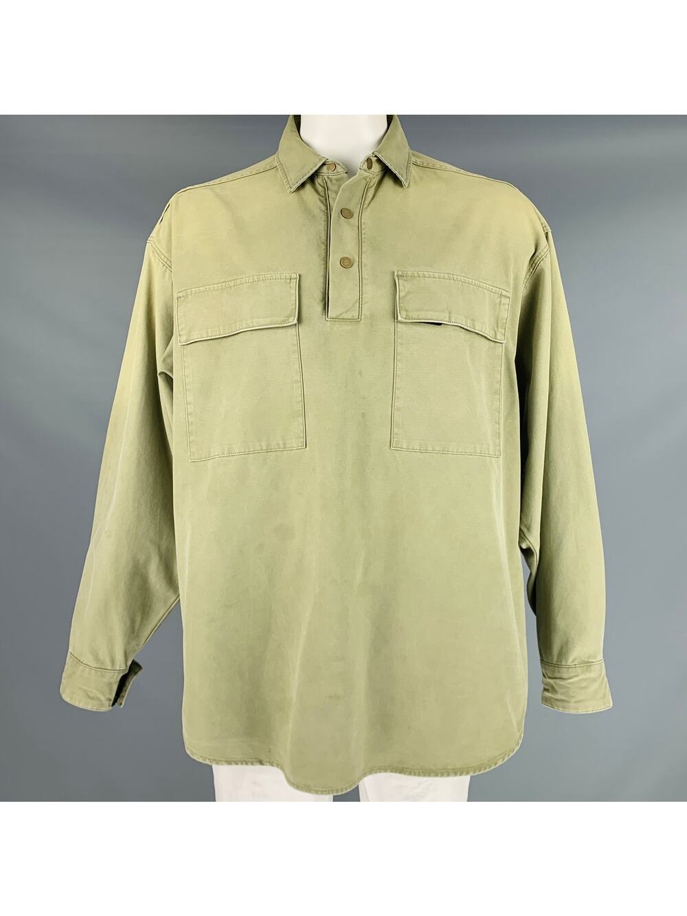 FEAR OF GOD Size L Khaki Cotton Jacket